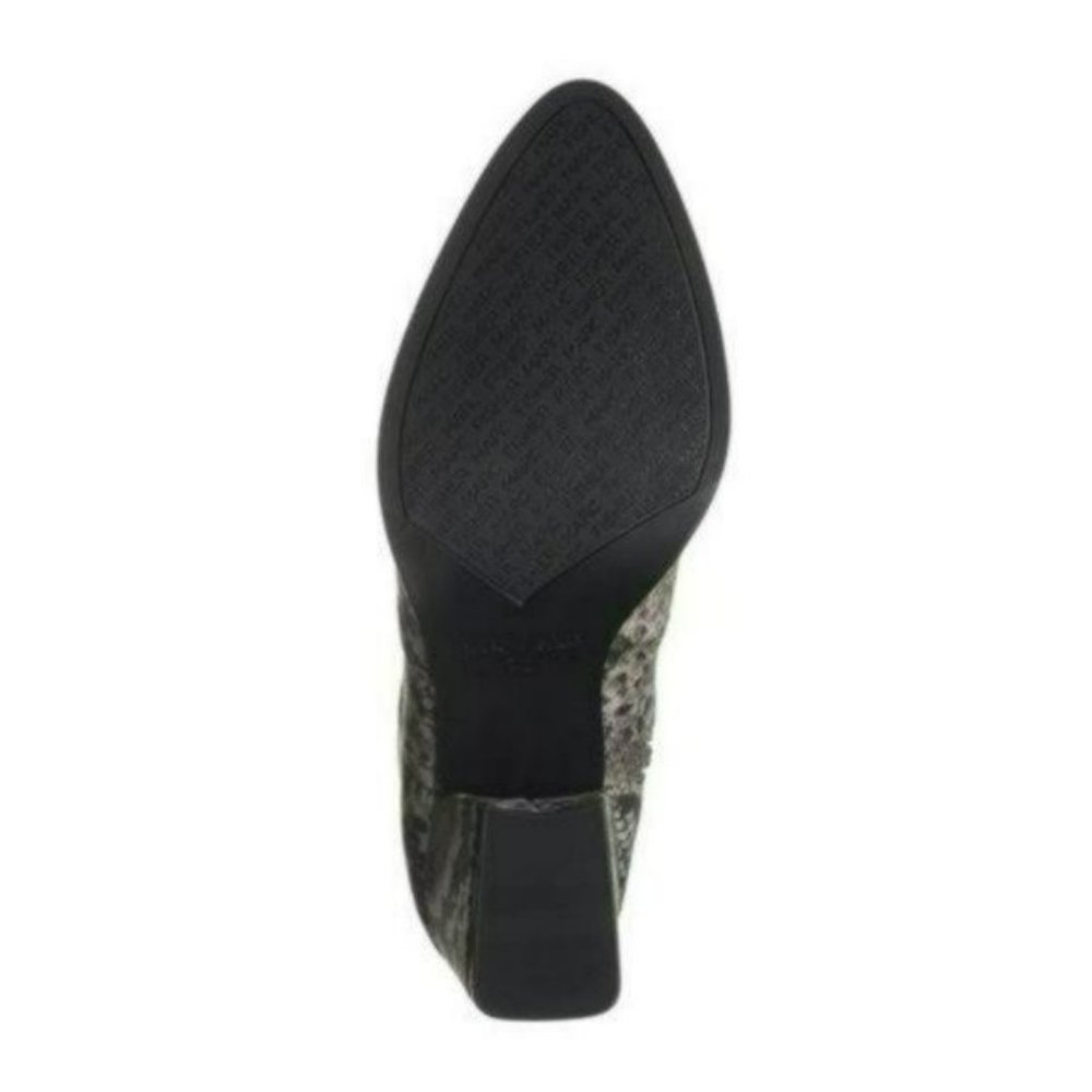 NWT Marc Fisher Snake Print Block Heel Stretch Booties - Picture 5 of 5